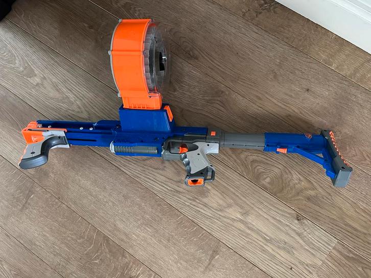 Nerf Raider CS-35 geweer, Kinderen en Baby's, Speelgoed | Overig, Gebruikt, Jongen of Meisje, Ophalen of Verzenden