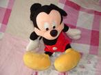 WALT DISNEY WORLD VINTAGE MUIS MICKEY MOUSE PLUCHE WOLLIG ZW, Kinderen en Baby's, Speelgoed | Knuffels en Pluche, Nieuw, Overige typen