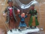 Lemax Kerstdorp Accessoire - Familie op het ijs, Ophalen of Verzenden