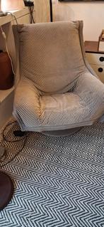 Vintage Draaibare Relax Fauteuil, Ophalen, Gebruikt, Unknown, 75 tot 100 cm