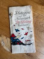 Efteling plattegrond uit 1966, Verzamelen, Efteling, Ophalen of Verzenden, Gebruikt, Overige typen
