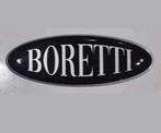 BORETTI LOGO BADGE EMBLEEM MERKPLAATJE STICKER BORETTI LOGO, Wandschouwkap, Recirculatie, Verzenden, Vrijstaand