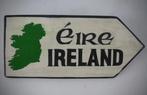 Handgeschilderd Iers tekstbord/pijl/verkeersbord/Ierland, Ophalen of Verzenden, Nieuw