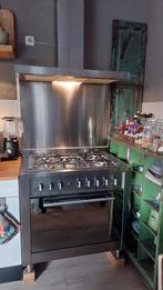 gasfornhuis rvs 90 cm vrijstaand, Witgoed en Apparatuur, Fornuizen, Ophalen, Gebruikt, Hete lucht, 60 cm of meer