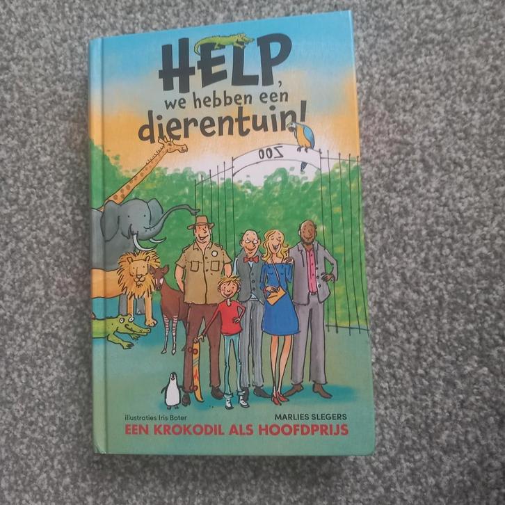 Marlies Slegers - Een krokodil als hoofdprijs, Boeken, Kinderboeken | Jeugd | onder 10 jaar, Zo goed als nieuw, Fictie algemeen