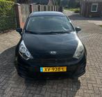 Kia Rio 1.2 I 5DRS 2016 Zwart, Auto's, Voorwielaandrijving, 4 cilinders, Zwart, Handgeschakeld