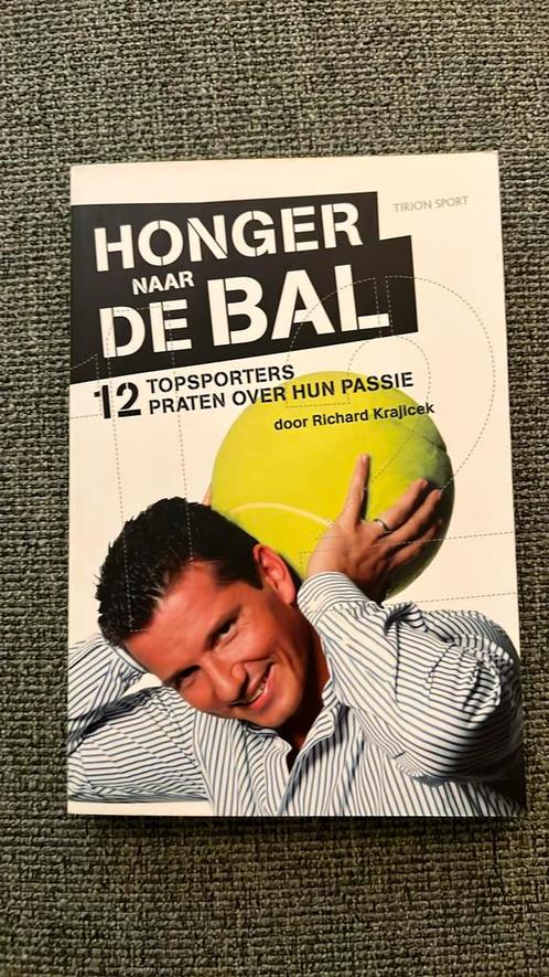 Richard Krajicek - Honger naar de bal, Boeken, Sportboeken, Zo goed als nieuw, Balsport, Ophalen of Verzenden