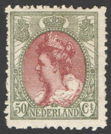 Nederland NVPH nr 74 ongebruikt Koningin Wilhelmina 1899 beschikbaar voor biedingen