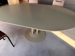 Leolux tafel nieuw staat, toupe green, Huis en Inrichting, Tafels | Eettafels, Ophalen, Gebruikt, Vijf personen of meer, 150 tot 200 cm