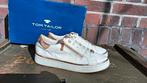 Witte Tom Tailor sneakers maat 37, Wit, Tom Tailor, Ophalen of Verzenden, Sneakers of Gympen