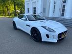 Jaguar F-type 3.0 V6 SC Active Exhaust Coupe 2014 Wit, Auto's, Jaguar, Automaat, Achterwielaandrijving, F-type, Zwart