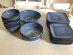 Servies indigo blauw 8 delig voor €60,-, Huis en Inrichting, Keuken | Servies, Ophalen of Verzenden, Zo goed als nieuw, Overige stijlen