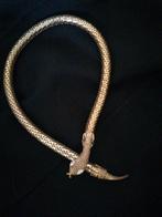 Vintage ketting slang, Overige materialen, Ophalen of Verzenden, Goud, Verstelbaar