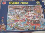 Puzzel Jan van Haasteren Haven 1500 stukjes, Hobby en Vrije tijd, Denksport en Puzzels, Ophalen of Verzenden, 500 t/m 1500 stukjes