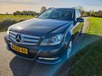 Mercedes-Benz C-Klasse C220cdi BE Estate Aut7 2013 Grijs, Auto's, Automaat, Euro 5, 1800 kg, Zwart