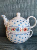 tea for one set villa kakelbont, Gebruikt, Ophalen of Verzenden