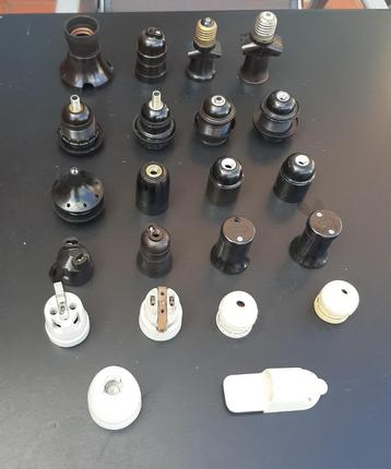 Retro Vintage Oude Klassieke Bakelieten Fittingen beschikbaar voor biedingen