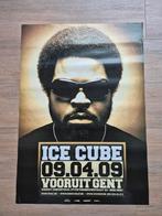 Ice Cube - Vooruit Gent Poster 2009, Ophalen of Verzenden, Gebruikt, Poster, Artwork of Schilderij