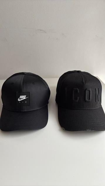 Originele Nike en Dsquared2 petten. beschikbaar voor biedingen