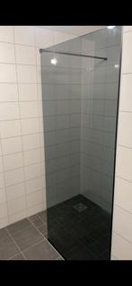 Douche wand rookglas, Ophalen, Zo goed als nieuw
