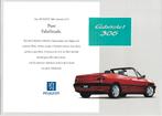 Peugeot 306 cabriolet folders, Boeken, Ophalen of Verzenden, Gelezen, Peugeot