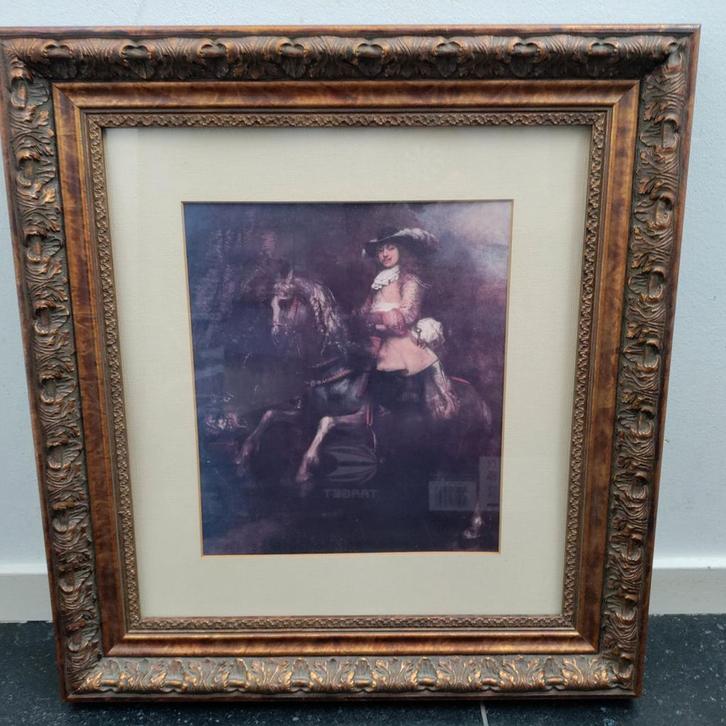 Rembrandt van Rijn,Frederick Rihelon,Rihel,paardensport, Antiek en Kunst, Kunst | Schilderijen | Klassiek, Ophalen of Verzenden