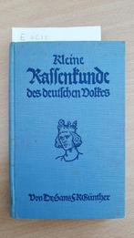 Kleine Rassenkunde des Deutschen Volkes (Duitsland WW2 1933), Verzenden, Overige soorten, Duitsland, Boek of Tijdschrift