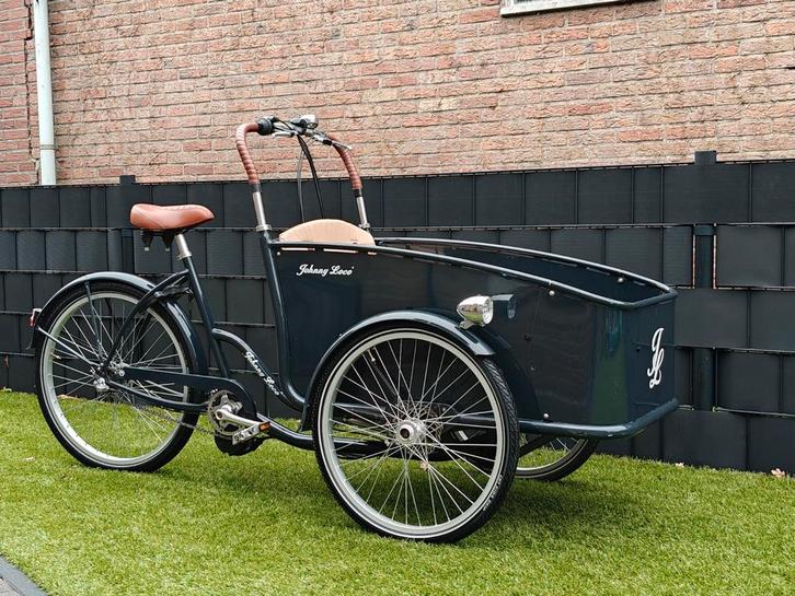 Elektrische Johnny Loco Bakfiets Cargo Cruiser Dutch Delight, Fietsen en Brommers, Fietsen | Bakfietsen, Gebruikt, Johnny Loco