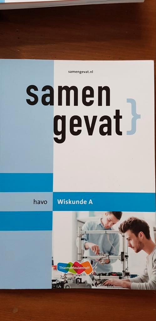 Samengevat Wiskunde A HAVO, Boeken, Schoolboeken, Zo goed als nieuw, Wiskunde A, HAVO, Ophalen of Verzenden