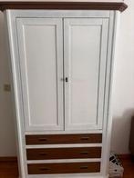 Mooie wit/bruine kast, Ophalen, Zo goed als nieuw, 25 tot 50 cm