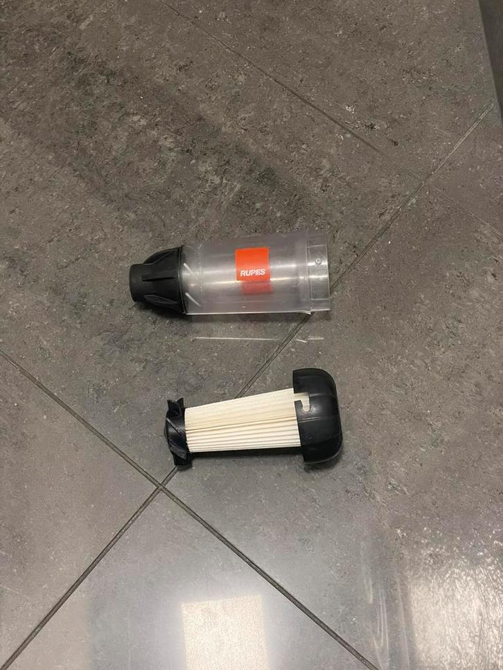 Rupes Stofcontainer- Green Tech Filter Unit., Doe-het-zelf en Verbouw, Gereedschap | Machine-onderdelen en Toebehoren, Zo goed als nieuw