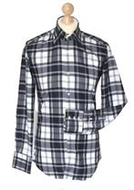 Circle of Gentlemen geblokt overhemd, Mt. 37 / XS, Verzenden, Zo goed als nieuw, CIRCLE OF GENTLEMEN, Halswijdte 38 (S) of kleiner