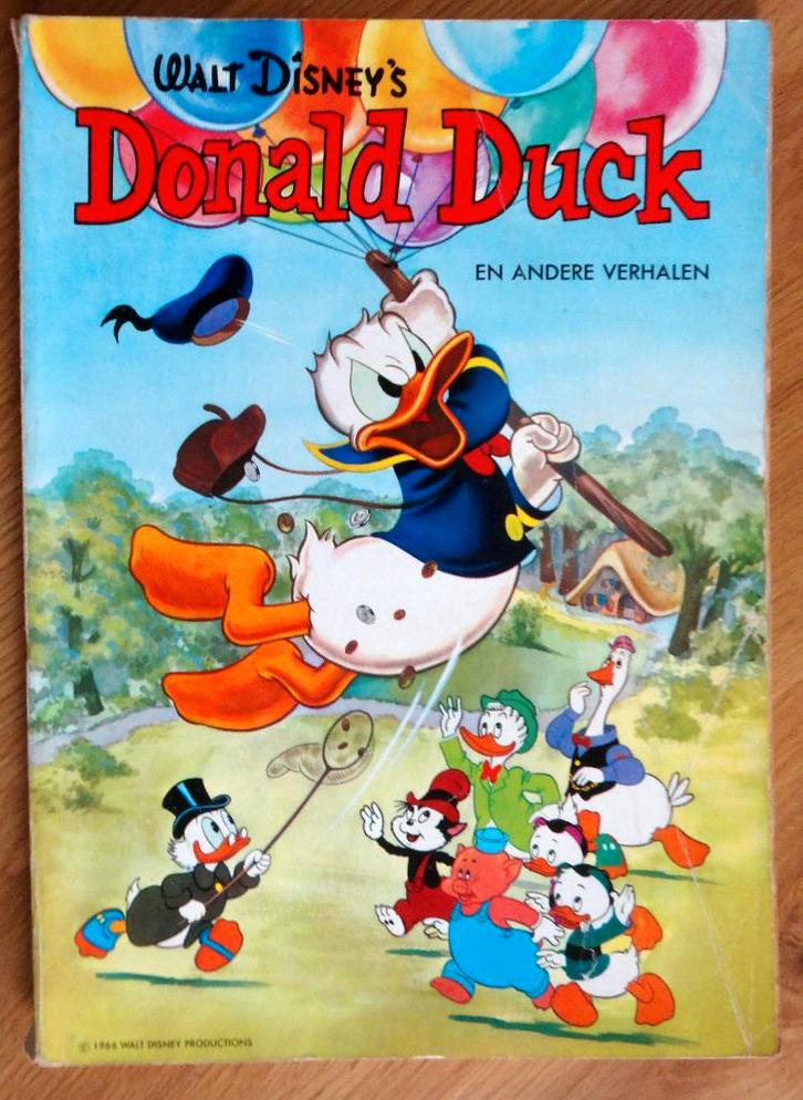 Donald Duck boek nr. 12, Boeken, Stripboeken, Gelezen, Eén stripboek, Ophalen of Verzenden