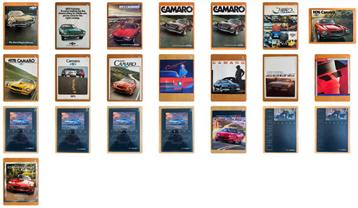 Chevrolet Camaro folders, zie foto's beschikbaar voor biedingen