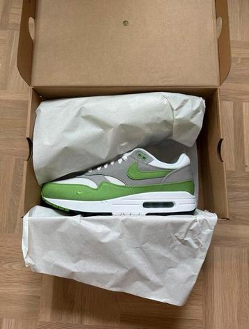 44/US10  Nike Air Max 1 Patta 20th Anniversary Chlorophyll beschikbaar voor biedingen