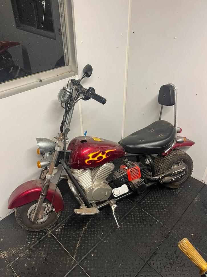 Mini chopper project, Fietsen en Brommers, Minibikes, Midibikes en Pitbikes, Ophalen