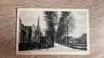 Oude ansichtkaart Weesp 1914 Kerklaan, Verzamelen, Ansichtkaarten | Nederland, Ophalen of Verzenden, Voor 1920, Gelopen, Noord-Holland