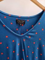 Zilch Tuniek Blauw Oranje Stippen XL, Kleding | Dames, Jurken, Zilch, Ophalen of Verzenden