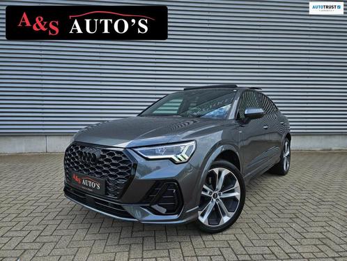 Audi Q3 Sportback 45 TFSI e 3x S line Panodak Matrix Camera, Auto's, Audi, Te koop, Q3, 4x4, ABS, Achteruitrijcamera, Adaptive Cruise Control
