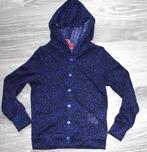 Nieuw blauw-zwart vest, panterprint. Maat 92/98, Kinderen en Baby's, Kinderkleding | Maat 92, Ophalen of Verzenden, Nieuw, Meisje