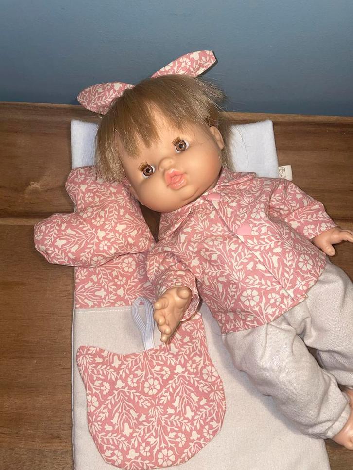 Minikane Gordi Pop Zoë met Accessoires, Kinderen en Baby's, Speelgoed | Poppen, Zo goed als nieuw, Babypop, Ophalen of Verzenden