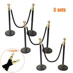 Afzetpalen set van 3 - Vip decoratie - Afzetlint - Decoratie, Kouwehoek 1b, Cave & Garden, Nieuw, Ophalen of Verzenden