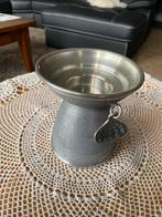 Tinnen kandelaar - Noorwegen, Antiek en Kunst, Ophalen of Verzenden, Overige materialen