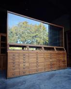 Antieke Apothekerskast | Winkelkast Eiken | Ladenkast #2201, Antiek en Kunst, Ophalen of Verzenden