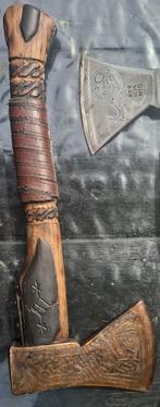 Handgemaakte Viking Bijl - Ambachtelijk & Uniek, Ophalen of Verzenden