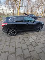 Nissan Qashqai 1.2Tekna|Navi|Camera360/pano/full option, Auto's, Nissan, Voorwielaandrijving, Zwart, 4 cilinders, Zwart