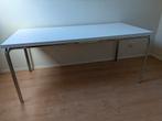 witte eettafel 1.70 x 0.80 m, Huis en Inrichting, Tafels | Eettafels, Ophalen, Gebruikt, Rechthoekig, 50 tot 100 cm