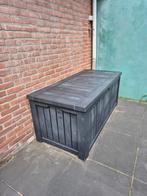 Keter Rockwood Opbergbox 570L – Stevige kunststof tuinbox, Ophalen of Verzenden, Zo goed als nieuw