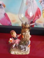 Vintage Meisje met Hond Lamp, Antiek en Kunst, Ophalen of Verzenden