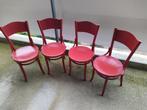 4 Thonet stoelen, Ophalen, Gebruikt, Bruin, Eén